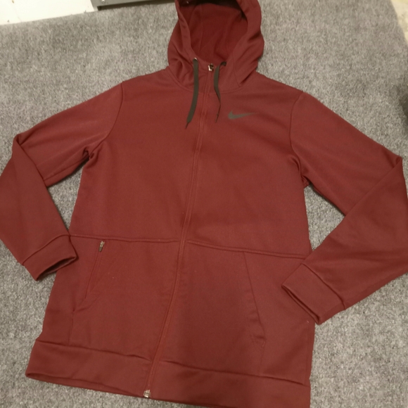 Nike Other - Nike Men's Therma-FIT Full-Zip Training Hoodie - Burgundy